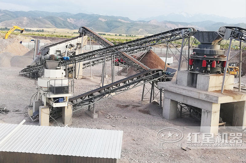 配制砂機的石料生產線 配制砂機的石料生產線