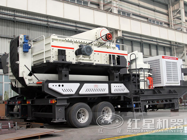 配圓錐破山石移動破碎站 配圓錐破山石移動破碎站