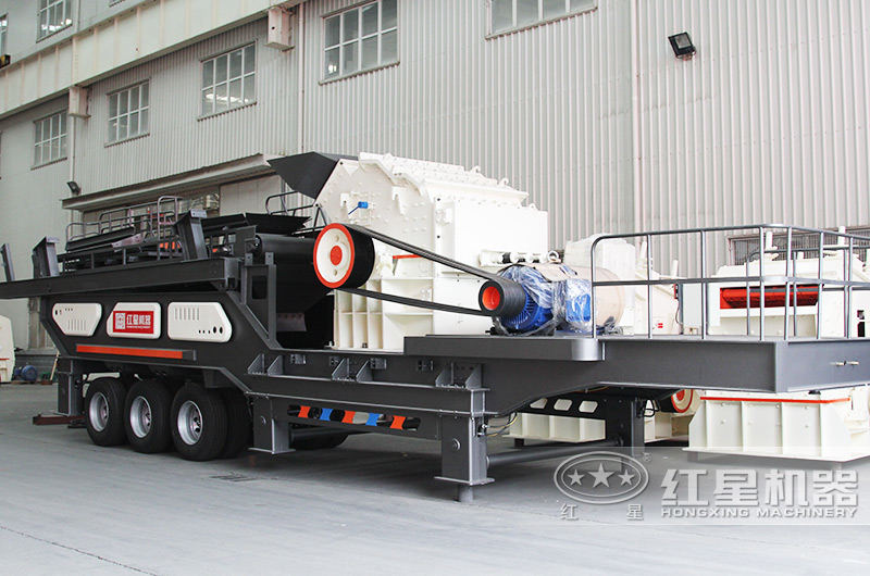 輪胎移動矸石移動破碎機 輪胎移動矸石移動破碎機