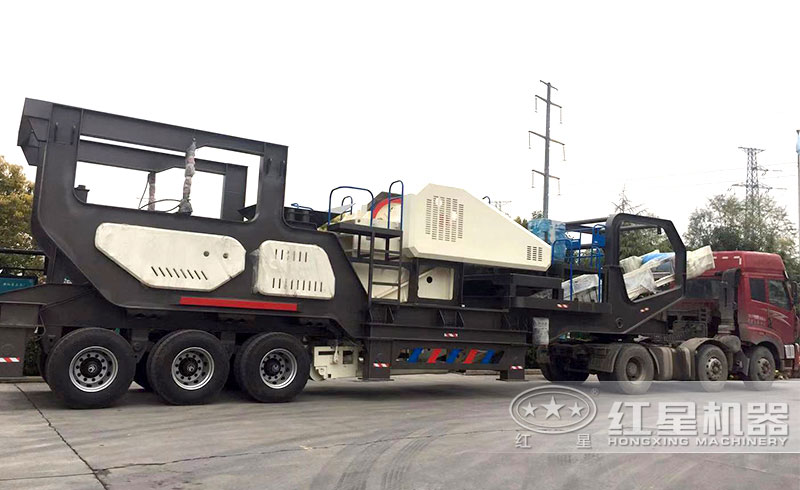 一級碎煤破碎:移動顎破機 一級碎煤破碎:移動顎破機