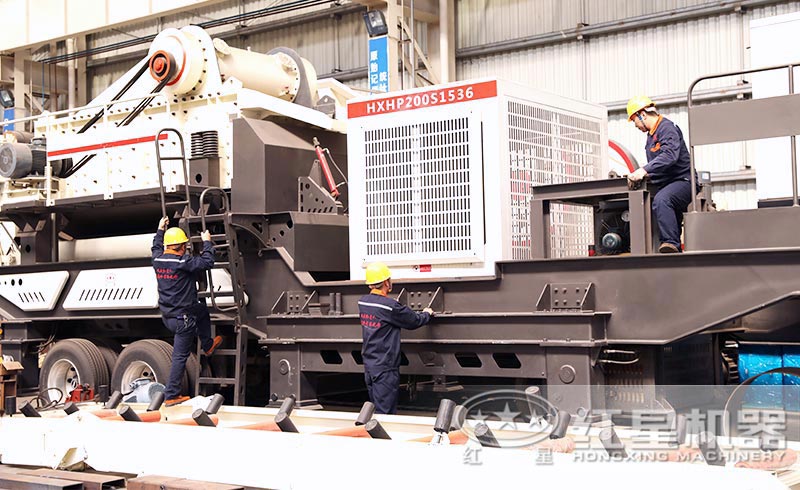 移動破碎車生產廠房,匠心制造,品質更好 移動破碎車生產廠房,匠心制造,品質更好