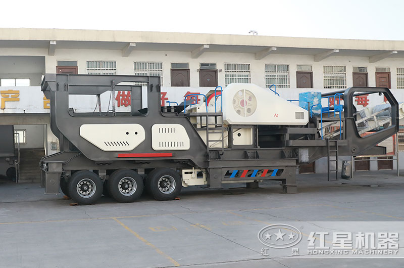 小型柴油流動石子機設備圖片 小型柴油流動石子機設備圖片