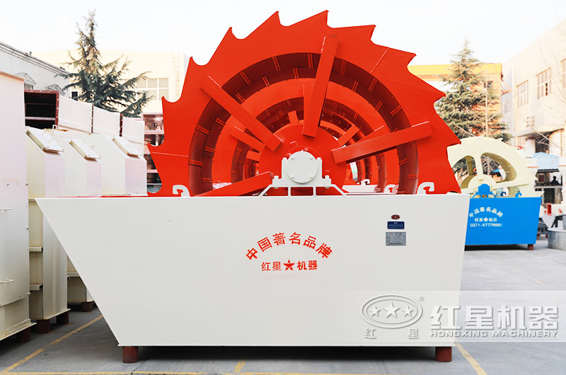 每小時產50噸輪式洗砂機設備圖 每小時產50噸輪式洗砂機設備圖