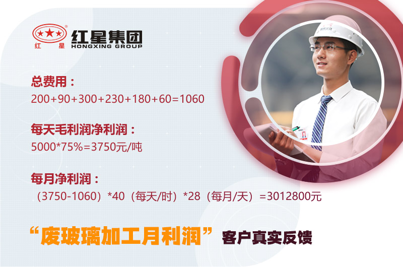 廢玻璃變廢為寶加工利潤計算 廢玻璃變廢為寶加工利潤計算