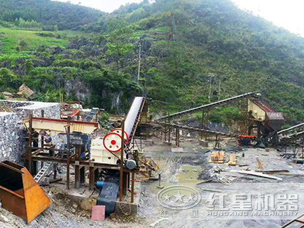 山石破碎生產線 山石破碎生產線