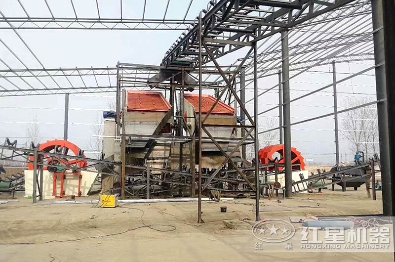 一天洗3000方沙子生產(chǎn)現(xiàn)場圖 一天洗3000方沙子生產(chǎn)現(xiàn)場圖