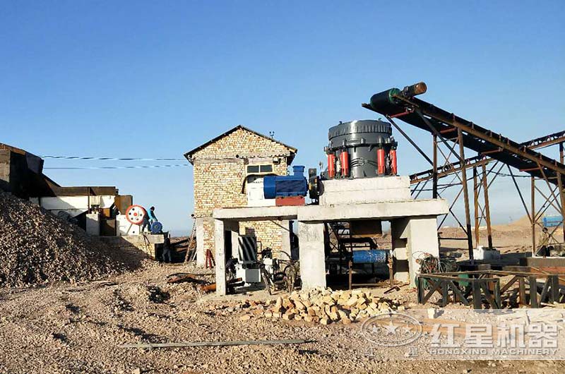 山東客戶人造砂石生產線 山東客戶人造砂石生產線