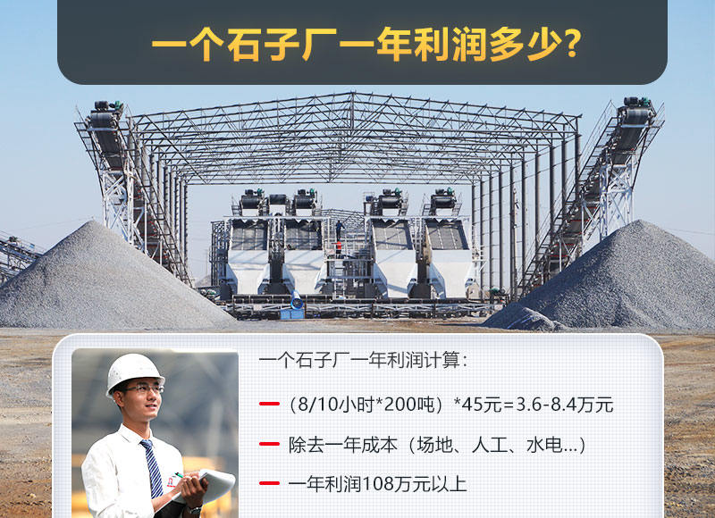 一個(gè)石子廠一年利潤 一個(gè)石子廠一年利潤