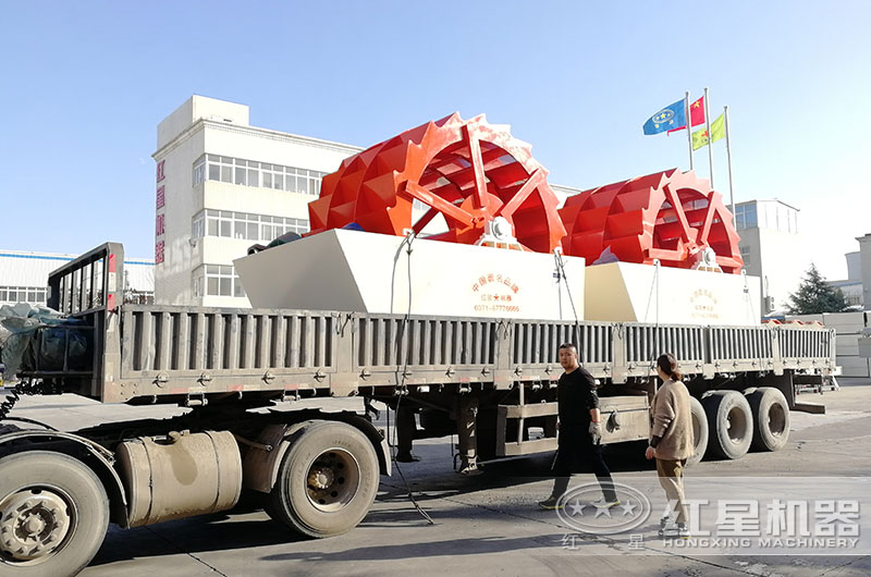 時產300噸洗沙機設備發貨 時產300噸洗沙機設備發貨