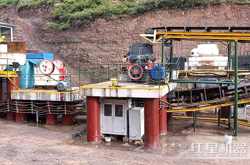 安徽客戶鵝卵石制砂生產線 安徽客戶鵝卵石制砂生產線