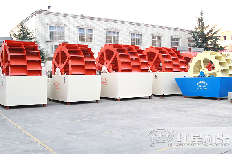 輪斗式洗砂機設備圖片 輪斗式洗砂機設備圖片