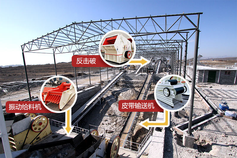 破碎生產線現場圖片 破碎生產線現場圖片