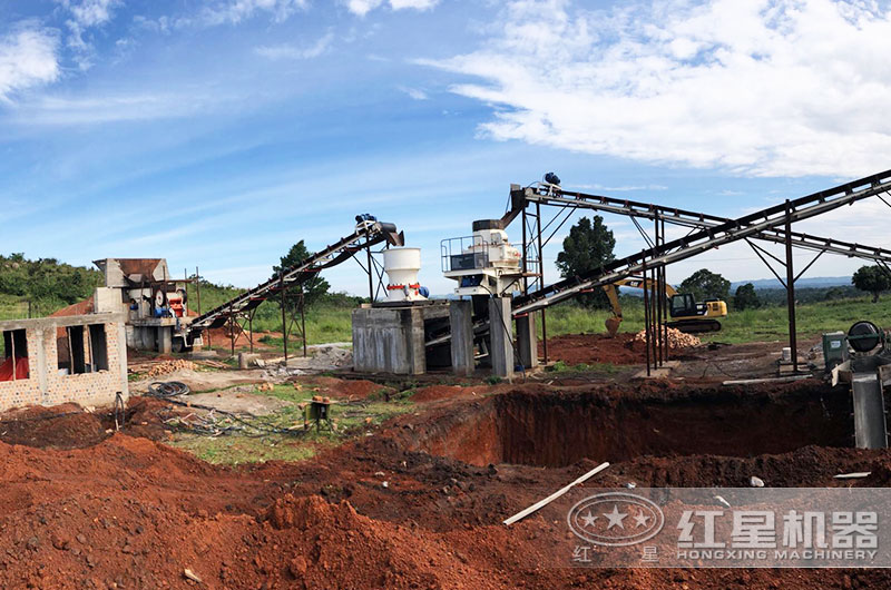 江蘇客戶石頭變沙子生產線 江蘇客戶石頭變沙子生產線