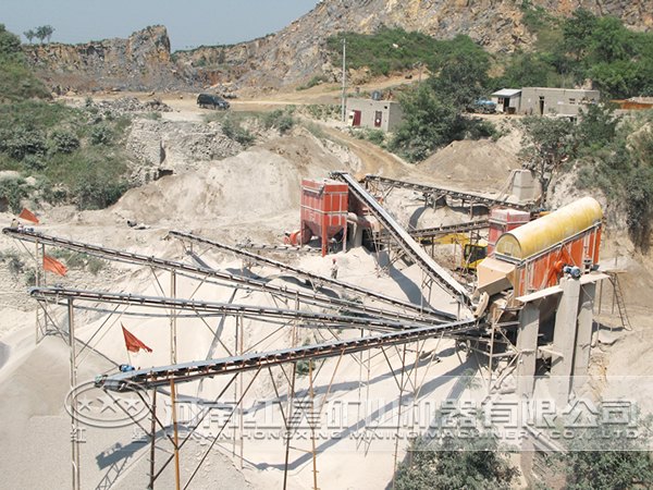 河南紅星機器白堊制砂生產線價格 河南紅星機器白堊制砂生產線價格