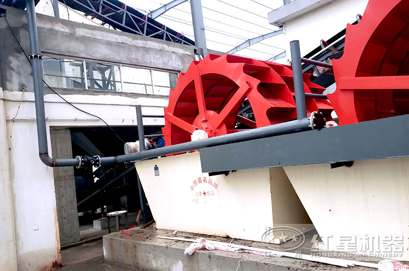 洗沙機現(xiàn)場 洗沙機現(xiàn)場