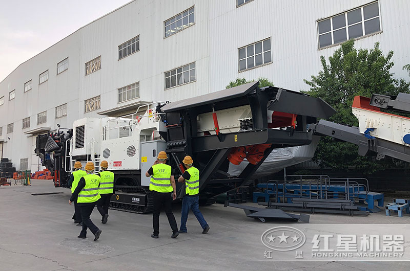 客戶來廠考察建筑垃圾處理設(shè)備 客戶來廠考察建筑垃圾處理設(shè)備