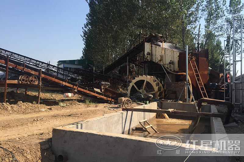 水洗機(jī)制砂加工生產(chǎn)客戶現(xiàn)場(chǎng) 水洗機(jī)制砂加工生產(chǎn)客戶現(xiàn)場(chǎng)
