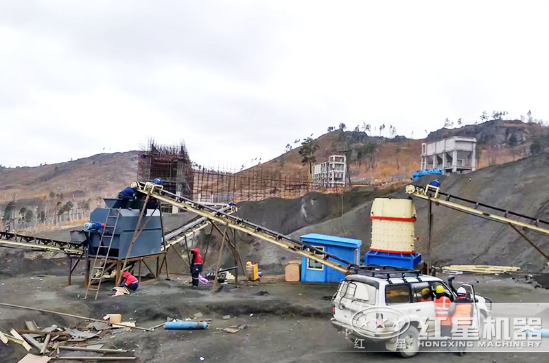 濕料破碎加工現場 濕料破碎加工現場