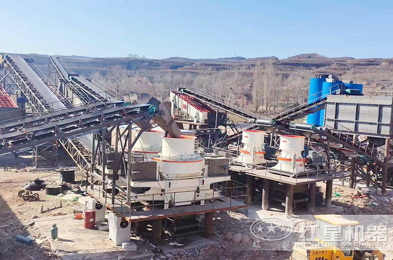 立軸沖擊式破碎制砂機作業現場實拍 立軸沖擊式破碎制砂機作業現場實拍