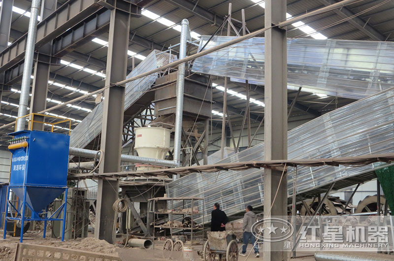 玄武巖破碎加工現場 玄武巖破碎加工現場